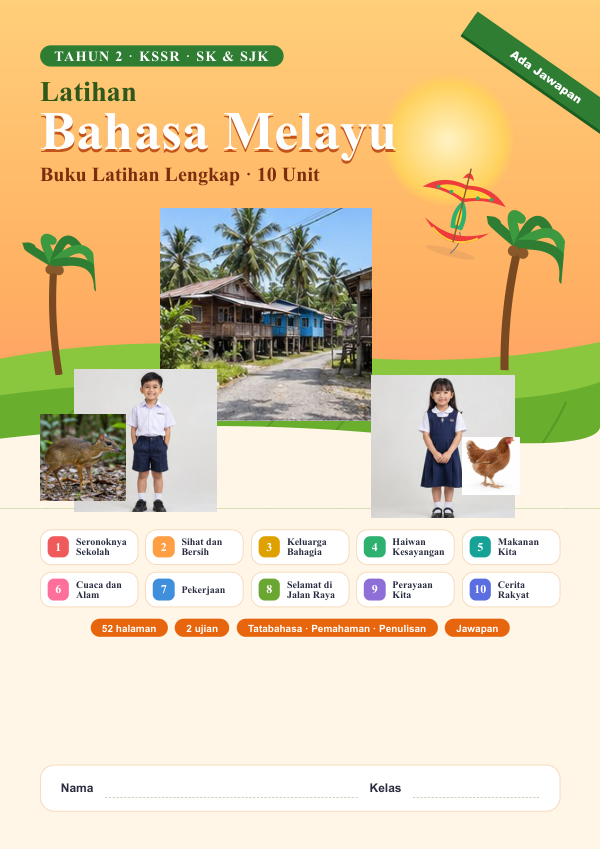 Buku Latihan Bahasa Melayu Tahun 2